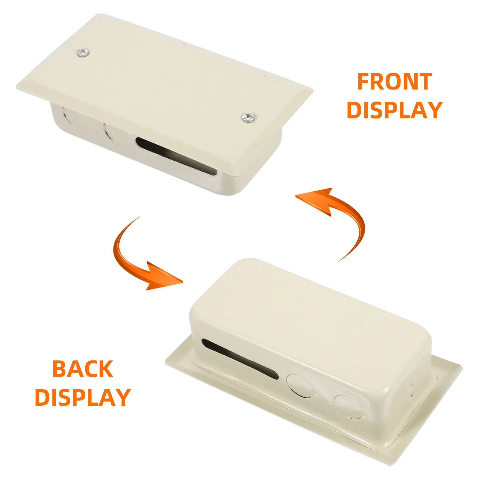 Distribution Protection Box Waterproof Electrical Enclosure with Transparent Window for Bathroom Grounding Bonding Compact