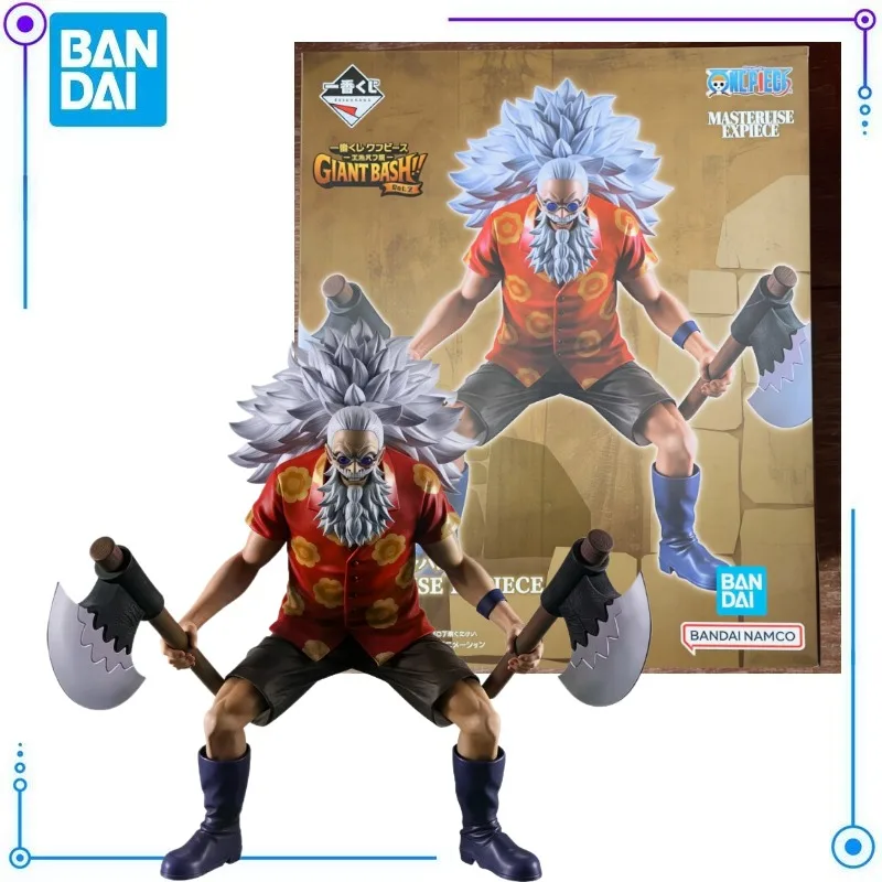 In Stock Bandai Ichiban Kuji One Piece Elbaf Chapter GIANT BASH!! Gunko Scopper Gaban E MASTERLISE Model Collection New PVC