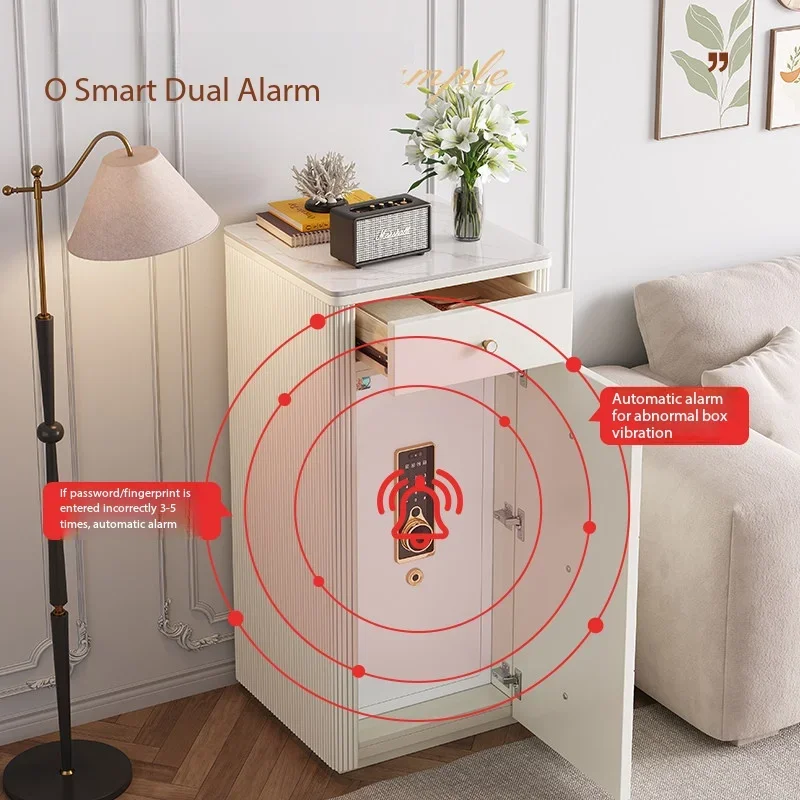 Luxury Living Room Furniture Home Use Large Safe Concealed Password Box 1min Size Cannot Be Moved Anti-theft Modern Side Cabinet