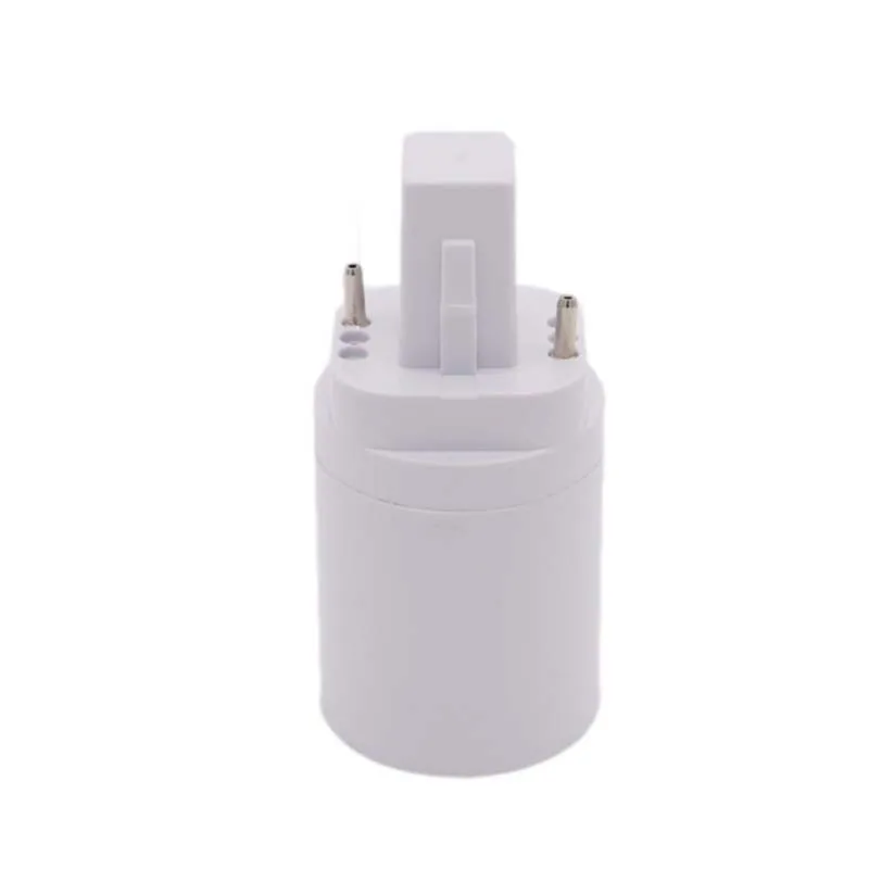 G24 to E27 Lamp Base 2pin Led Light Lamp Holder Converter Screw Bulb Socket Adapter LED Saving Light Halogen Lamp Head