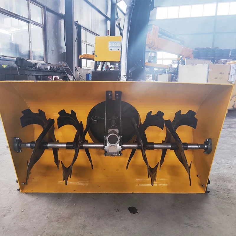 Reliable Tractor-Mounted Snow Sweeper for Farm & Ranch - Heavy-Duty Snow Plowing Machine