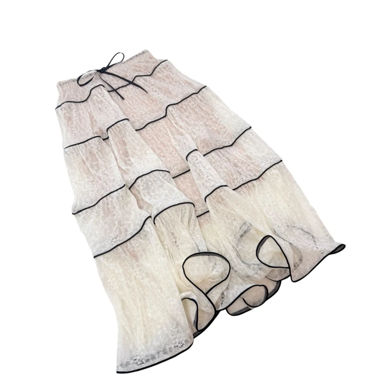 

Women’s Casual Skirt High Waist Aesthetic A-Line Solid Color Skirt for Daily Wear Casual High Waist A-Line Skirt AH1621