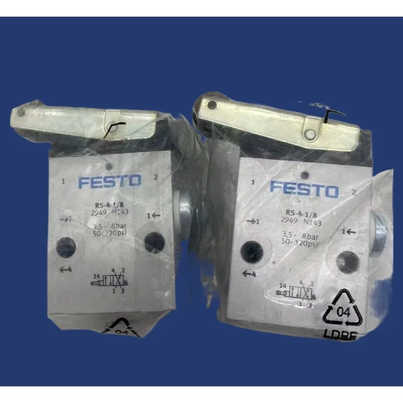 Parts for FESTO two-position four-way all-metal  lever valve RS- 4-1/8 2949