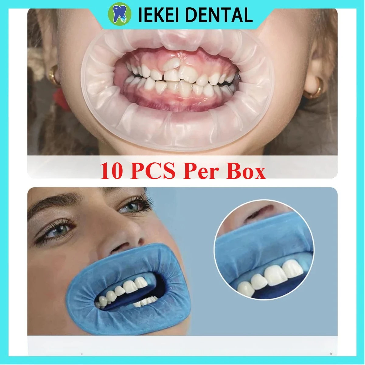 

10 шт., стоматологический одноразовый резиновый стерильный открывалка для рта, расширитель для полости рта, ретрактор, резиновый ретрактор, резиновый барьер, стоматология