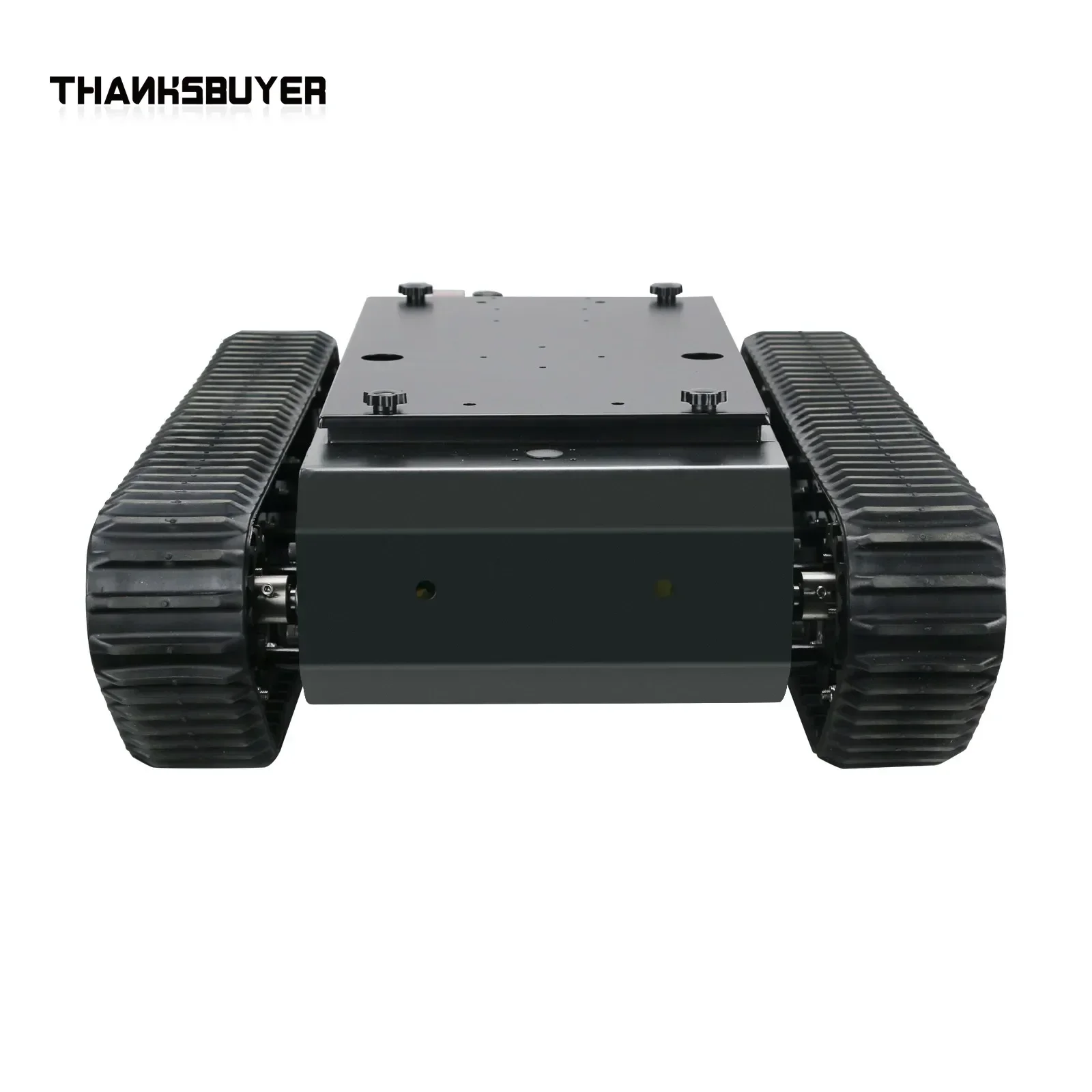 

Thanksbuyer TR500 Heavy-dut Tracked Robot Chassis Tank Chassis Assembled Shock Absorption Load 50KG Control DC Motor