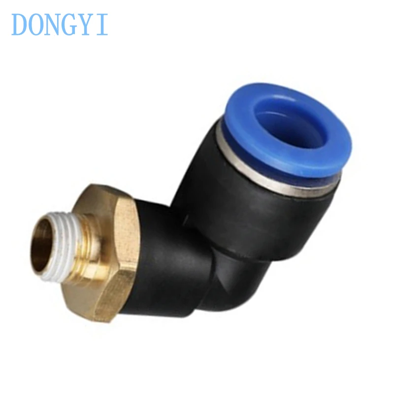 Pneumatic Quick Connector Tube Air Fitting Elbow PL12-01/02/03/04 PL14-02/03/04 PL16-02/03/04/06