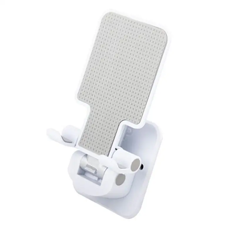 652F Folding Wall Mount Phone Support Adhesive Holder Space Saving & Easy To Install Adhesive Support for Mobile Devices