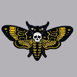 Halloween Moth Enamel Pin Movie Inspiration Brooch Pines Lapel Pins Badge on Backpack Clothing Accessories Fashion Jewelry Gifts