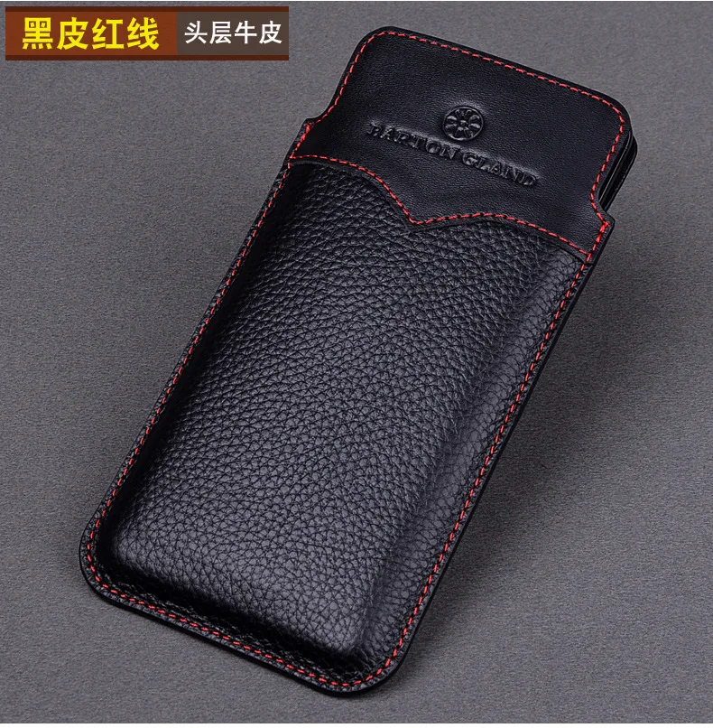 Hot New Luxury Phone Pouch Sleeve For Oppo Reno 5 Pro Case Genuine Leather Case For Oppo Reno5 Pro Protector