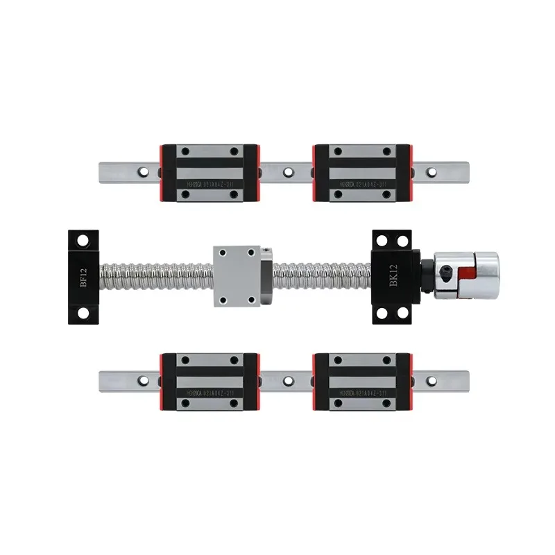 CNC Ball Screw and Linear Guide Rail With Linear Bearing  HG Series and Linear Rails Easy Interchanged Into HIWIN Parts