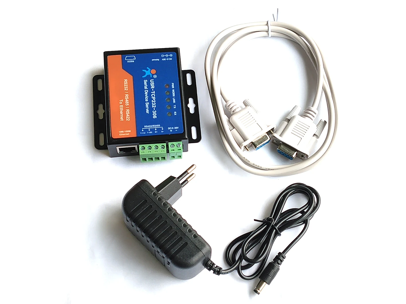 Low Cost High Performance Serial to Ethernet RS232 RS485 RS422 Serial Port to RJ45 Converter Modbus IOT Gateway
