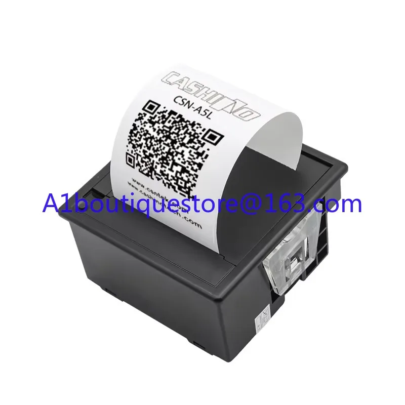CSN-A5L Impressora térmica de montagem em painel de recibos micro integrada RS232/TTL/USB 5-9V de 2 polegadas