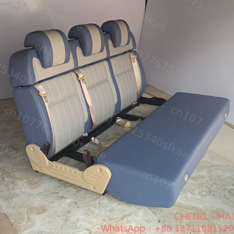 Customized Easy Mount Comfortable Customizable Fashionable Waterproof Motorhome MPV Van Bed Seat 3-point Safety Belt Universal F