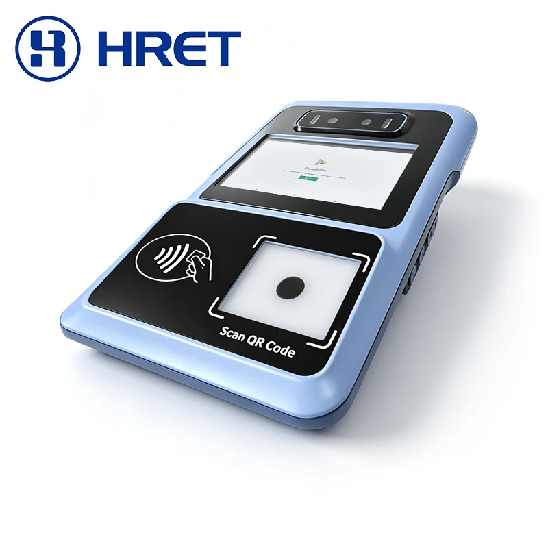 5 Inch  Ticket Validator Terminal WithQR Code Scanner For Metro Station Turnstile Access Control System