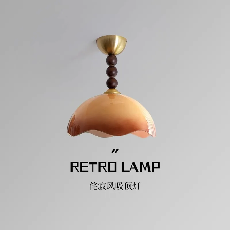 

Cream Retro Entrance Hallway Entrance Light Bauhaus Vintage Balcony Dressing Room Eggshell Ceiling Light