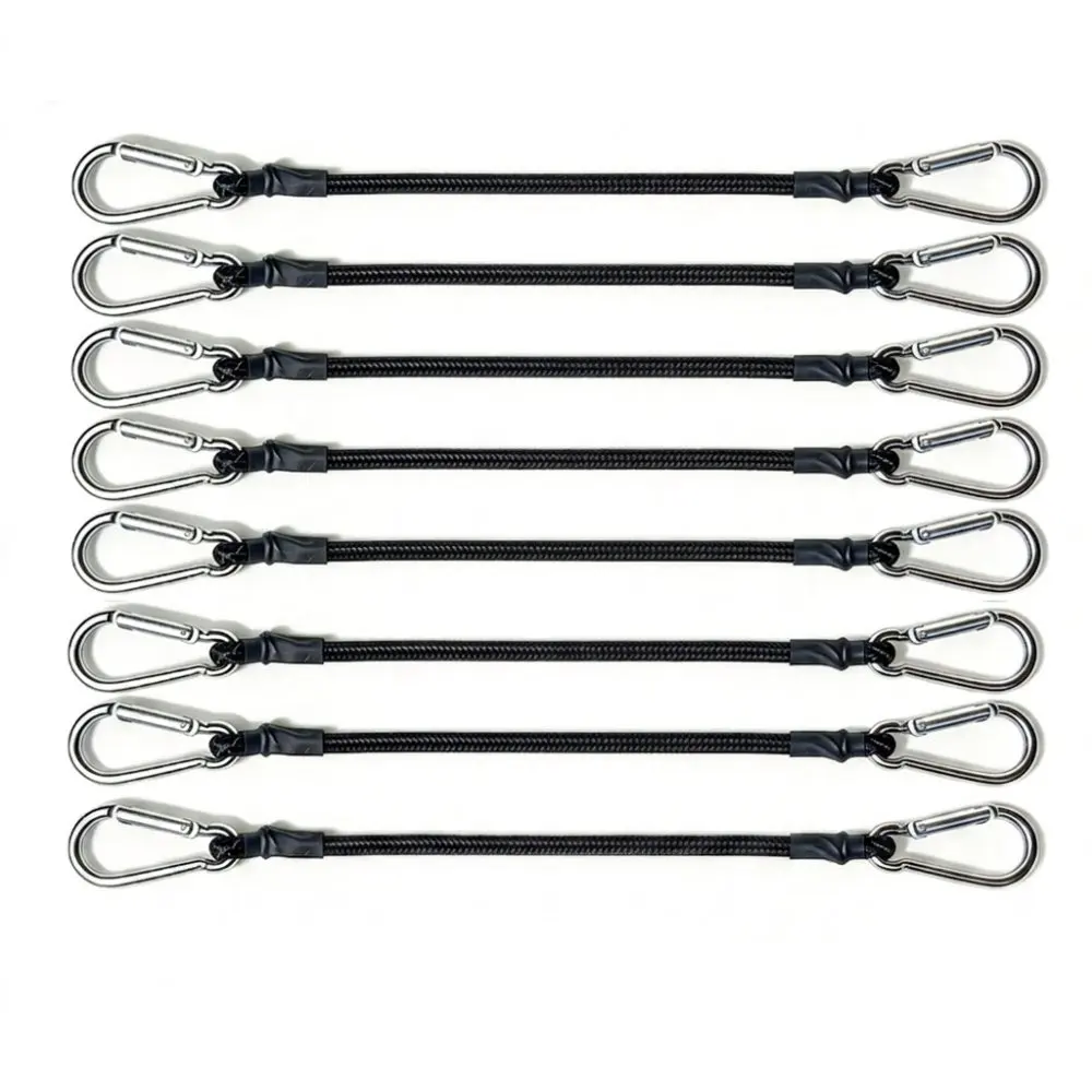 Heavy Duty Elastic Bungee Cord Luggage Tie Down Strap Outdoor Bicycle Rack Motorcycle Trunk Fixed Cargo Binding Accessory