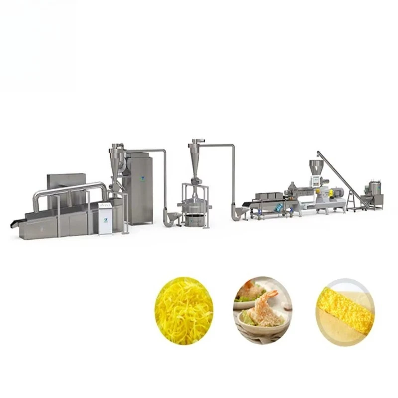 Automatic Industrial Bread Crumbs Panko Making Machine for Commercial Bakery Custom