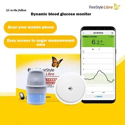 (Exp:2026-12-31) FreeStyle Libre Sensor Continuous Glucose Monitoring Diabetes ABBOTT Sensor Painless Blood Glucose Meter