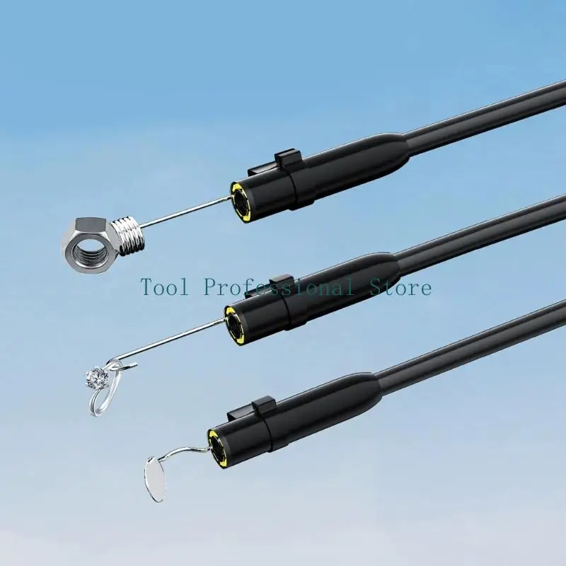 

57QF 4,3-дюймовый экран, водонепроницаемый промышленный эндоскоп, IP67, скорость 200 МП, камера, светодиодные фонари для осмотра