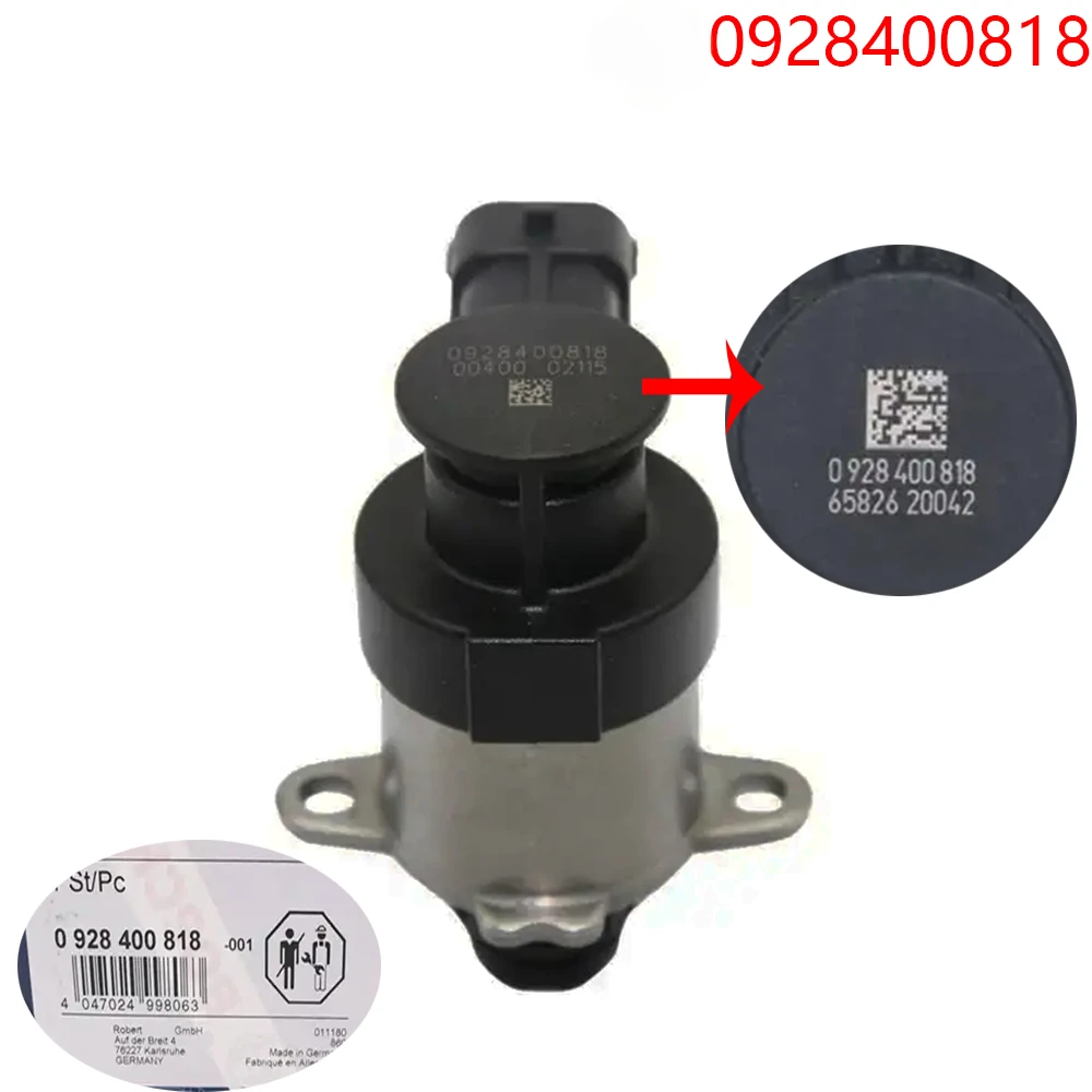 For 0928400818 Fuel Pressure Regulators Metering Control Valve For MAN TGA TGS TGX CITROEN C5 JAGUAR XF XJ LAND ROVER PEUGEOT407