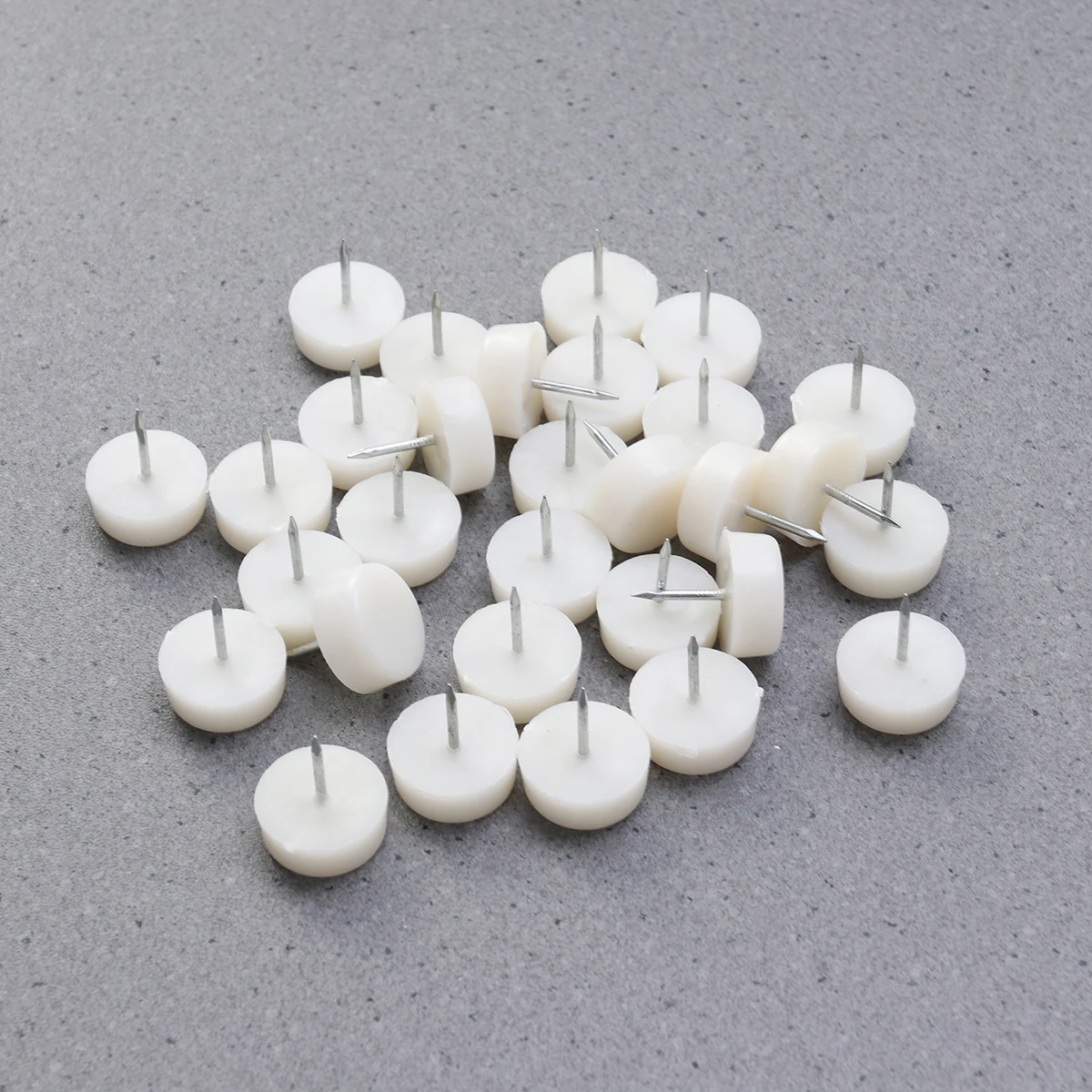 

30 pcs 10X20Mm Sofa Tacks Furniture Nails Iron Plastic Floor Protectors Height Adjuster For Couches Chairs Decorative Upholstery