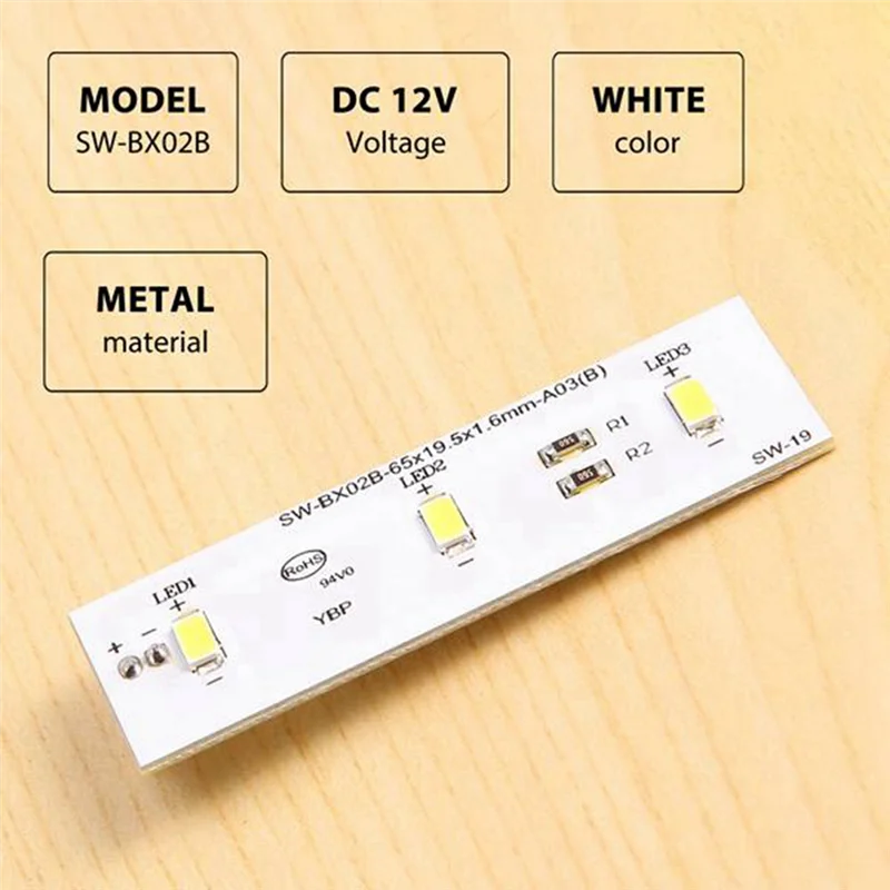 2 قطعة SW-BX02B استبدال الثلاجة LED ضوء مجلس ZBE2350HCA ضوء بار SW-BX02B