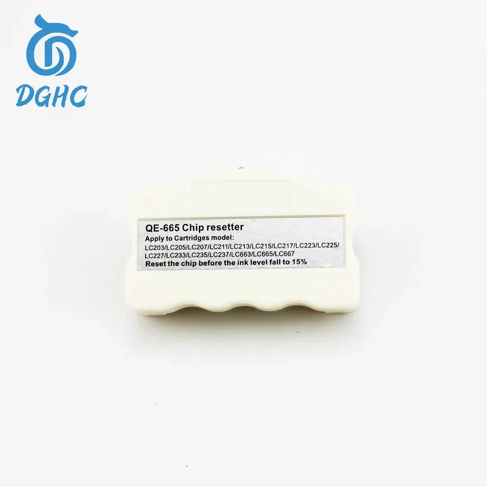 QE-665 Chip Resetter For Brother LC223 LC203 LC205 LC207 LC209 LC225 LC227 LC229 LC233 LC235 LC663 LC665 LC667 LC669 LC213