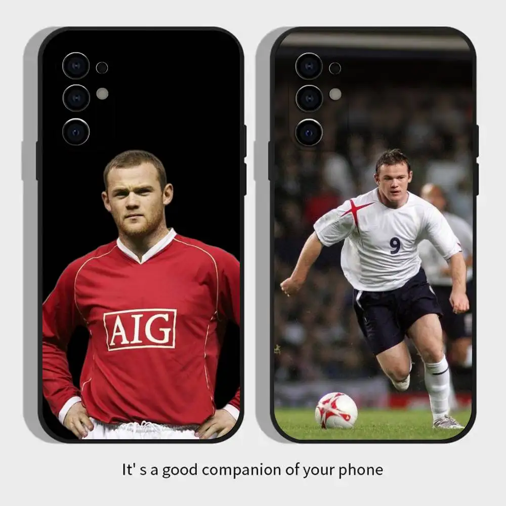 Rooney Shatterproof TPU Printed Phone Case For Samsung Galaxy S26/S25/24/23/22/30/21/10/9,Ultra,Plus