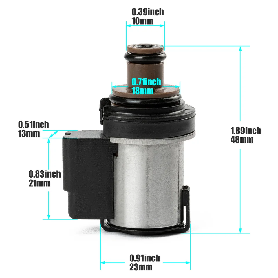 トルクコンバーターロック-ソレノイドバルブ3.4-3.7Ω 、12.2Ω-13.2Ω