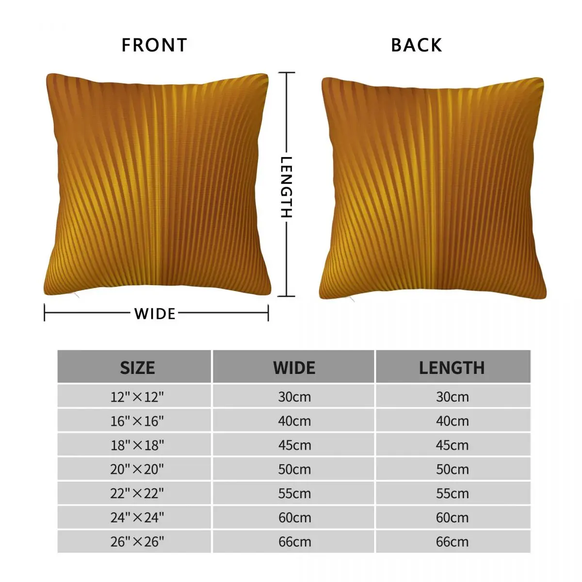 Abstract Golden Metal Color Square Pillowcase Polyester Linen Velvet Creative Zip Throw Pillow Case Home Cushion Cover Wholesale