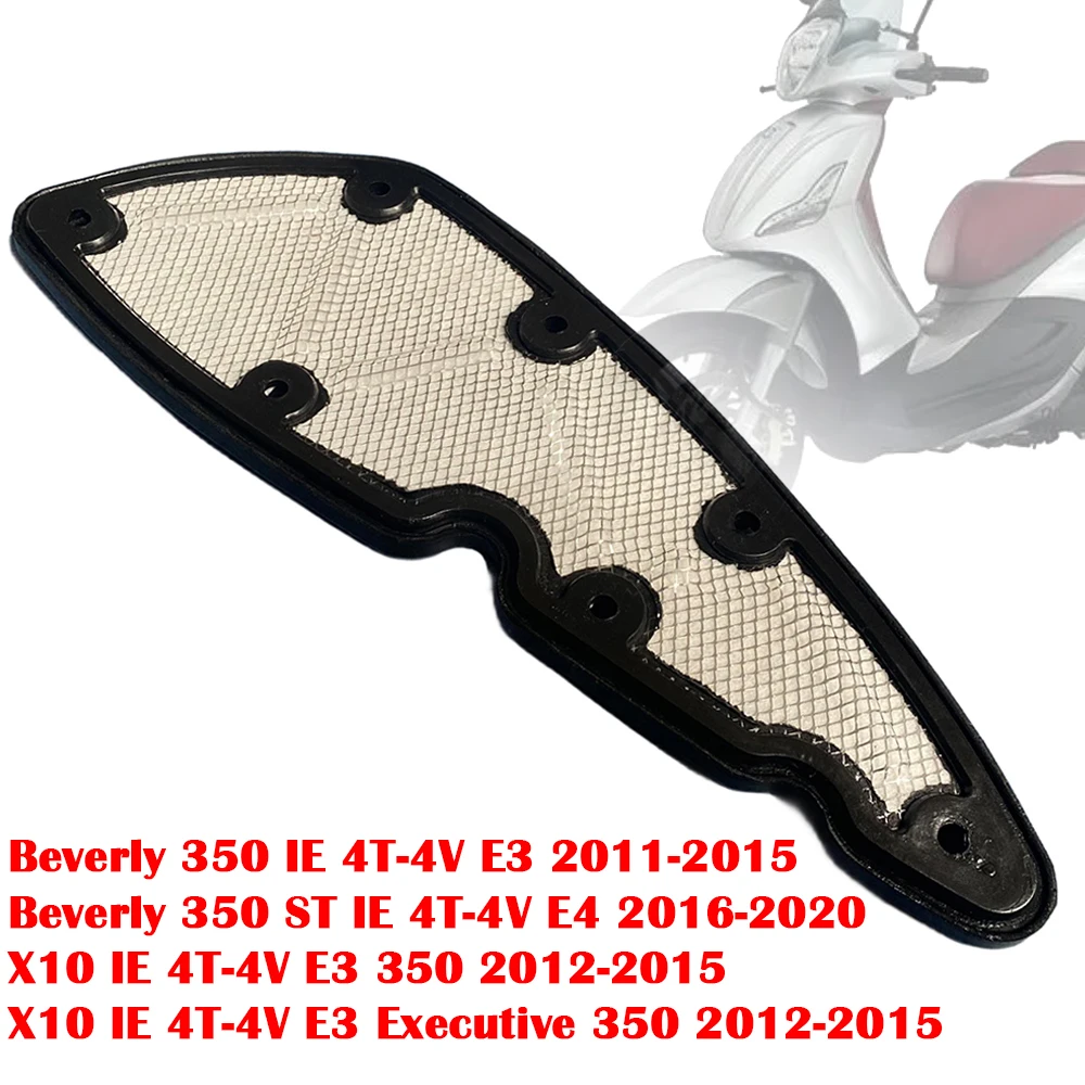 Motorcycle Engine Air Filter Cleaner 350cc Air Intake Filter Element For PIAGGIO Beverly 350 ST X10 350 IE 4T-4V E3 Executive