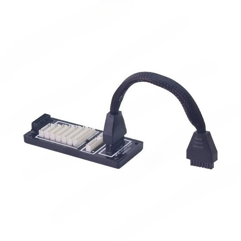 1Set UP14S Black Expansion Charger Plate Balance Charging Adapter Board Support 6-14S Lipo Battery for RC Drone Model Airplane