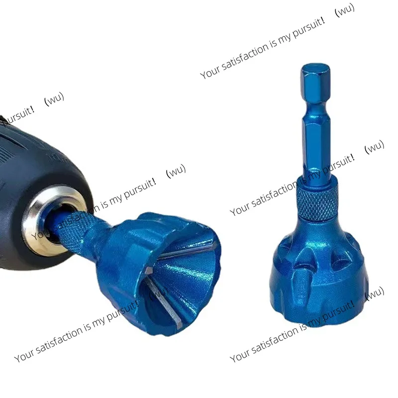 Deburring external chamfering device, three-edged knife, hexagonal handle chamfering knife, edge trimming and grinding, except