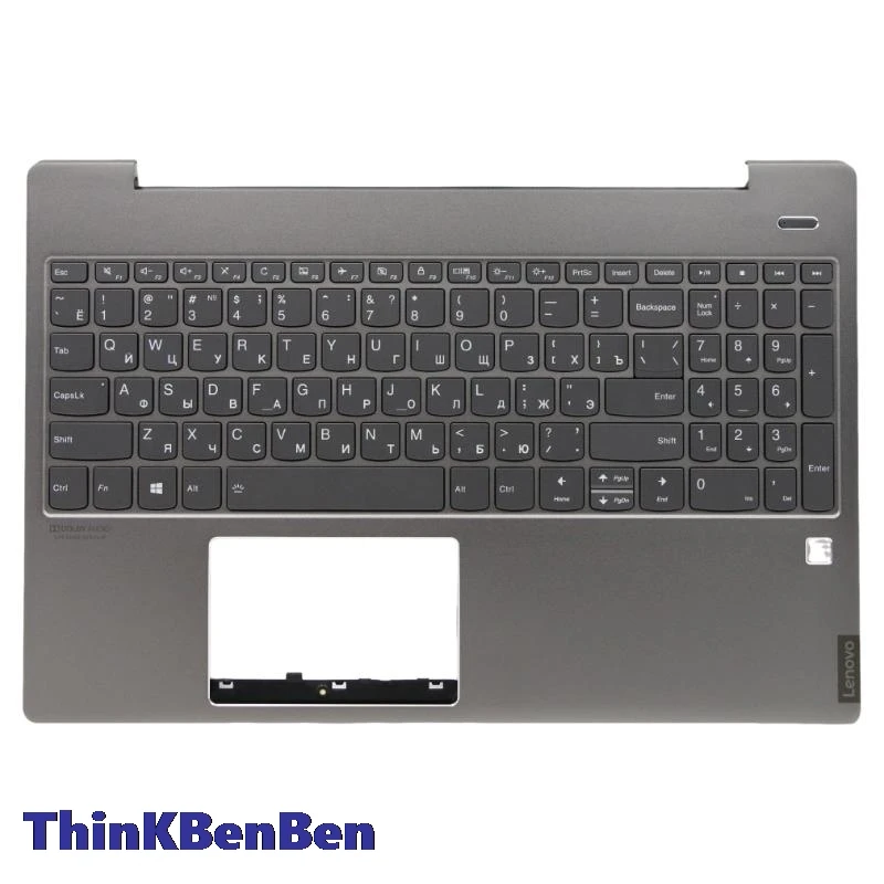 caixa superior palmrest shell capa para lenovo ideapad ru teclado de cobre russo s540 15 15iml 5cb0u42555 01