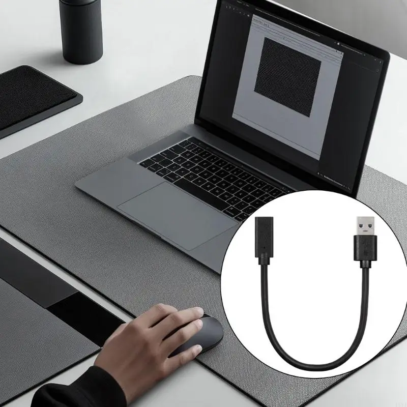 USB3.0 إلى النوع C محول محول 5 جيجابت في الثانية نقل البيانات السريعة النقل الملمس البلاستيكي المناسب لجهاز الكمبيوتر اللوحي