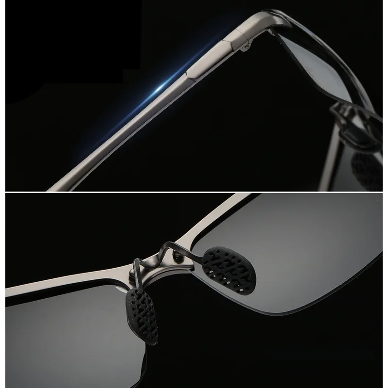 Classic Photochromic Sunglasses Men Polarized Driving Glasses Women Change Color Sun Glasses Day Night Vision Driver's Eyewear view 4