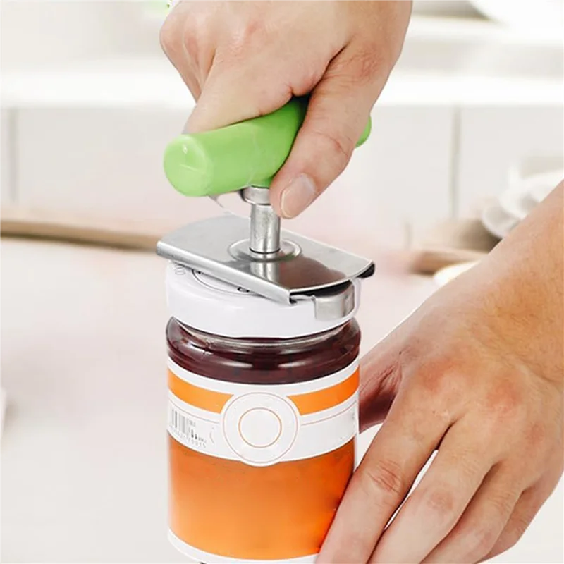 

AB66-2X Jaropener For Weak Hands Easy Open Adjustable Grip Jar Opener, Stainless Steel Can Opener Bottle Tin Cap A