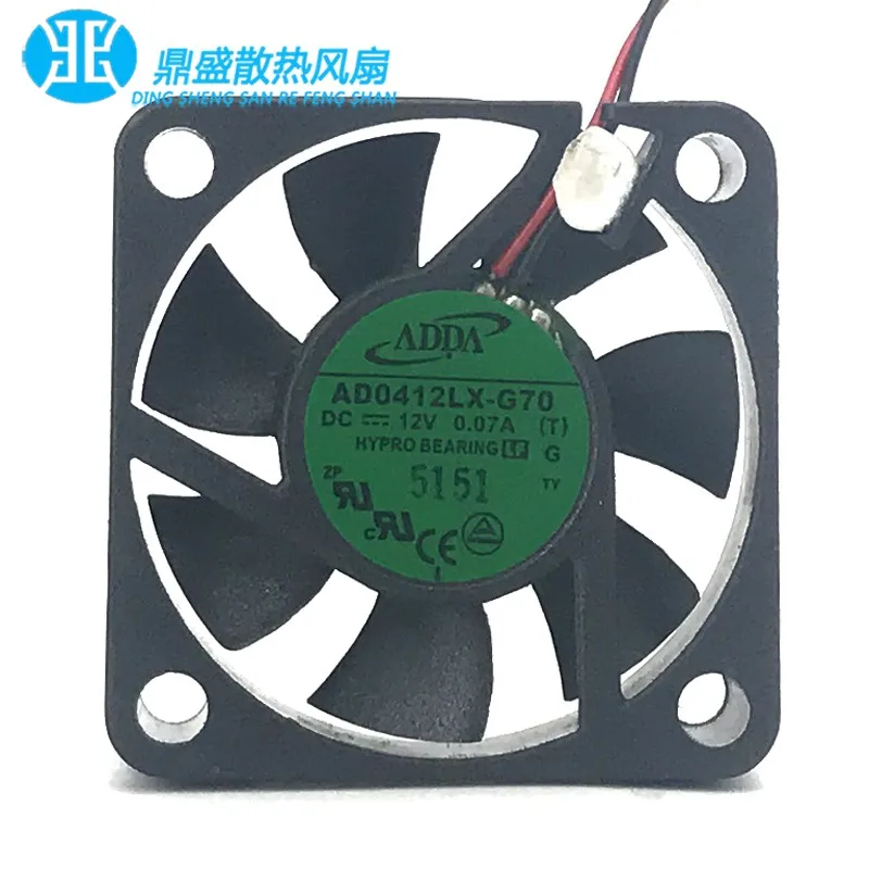 1pcs * AD0412LX-G70 ORIGINAL NEW COOLING FAN DC12V 0.07A 4010 40*40*10mm RADIATOR