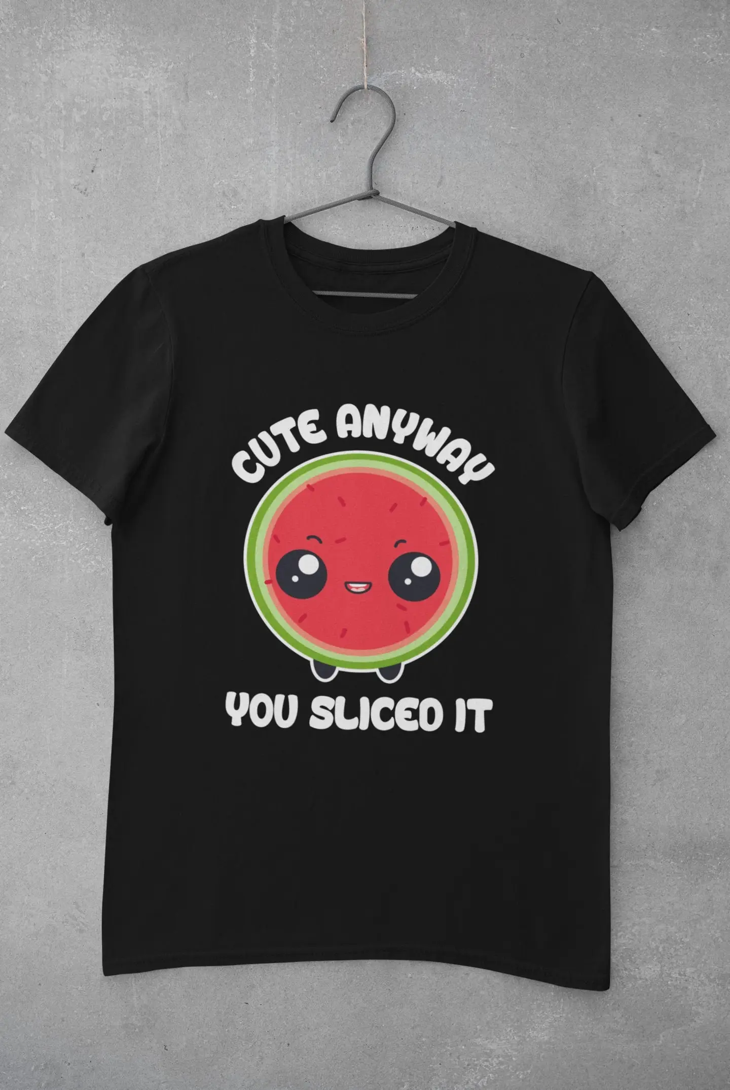 Watermelon T Shirt Fruit Lover Summer Food Cute Anyway