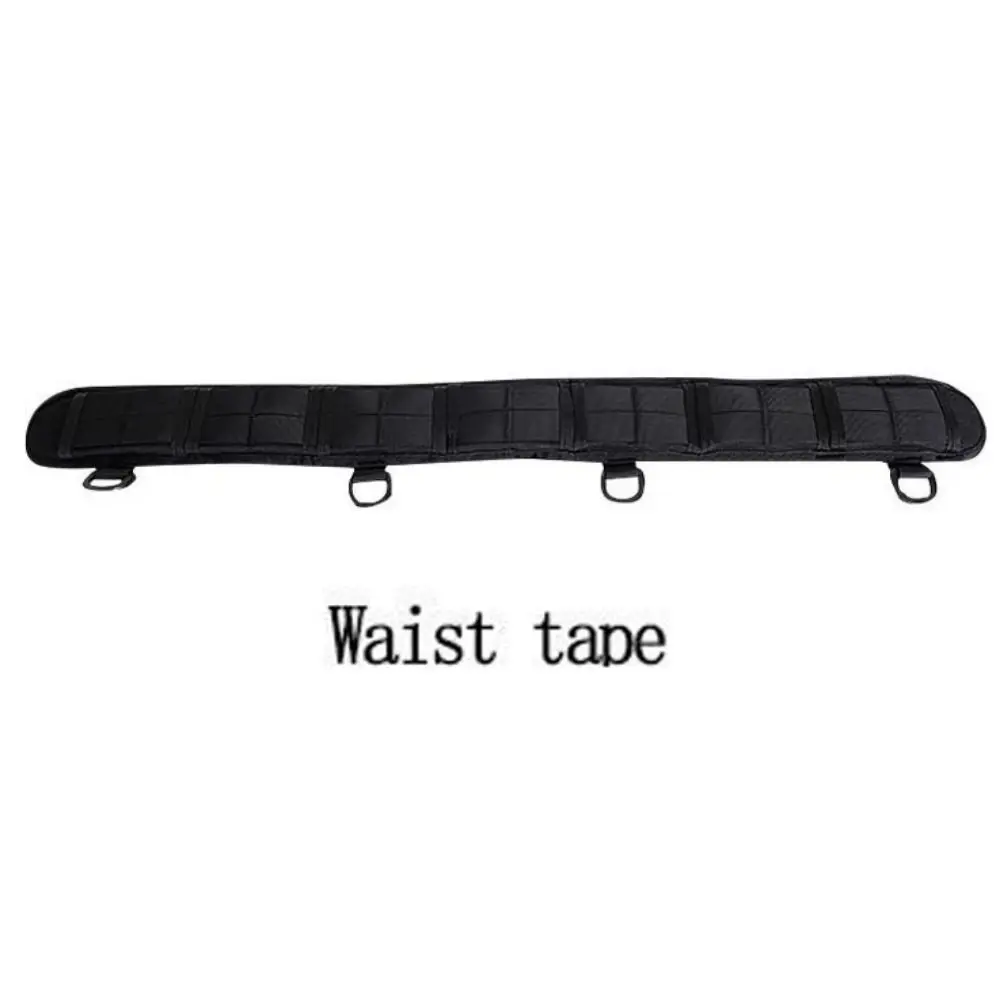 Adjustable Men's Waist Belt Breathable Wear-resistant Outdoor Belt Durable Oxford Multi-Function Belt Rock Climbing