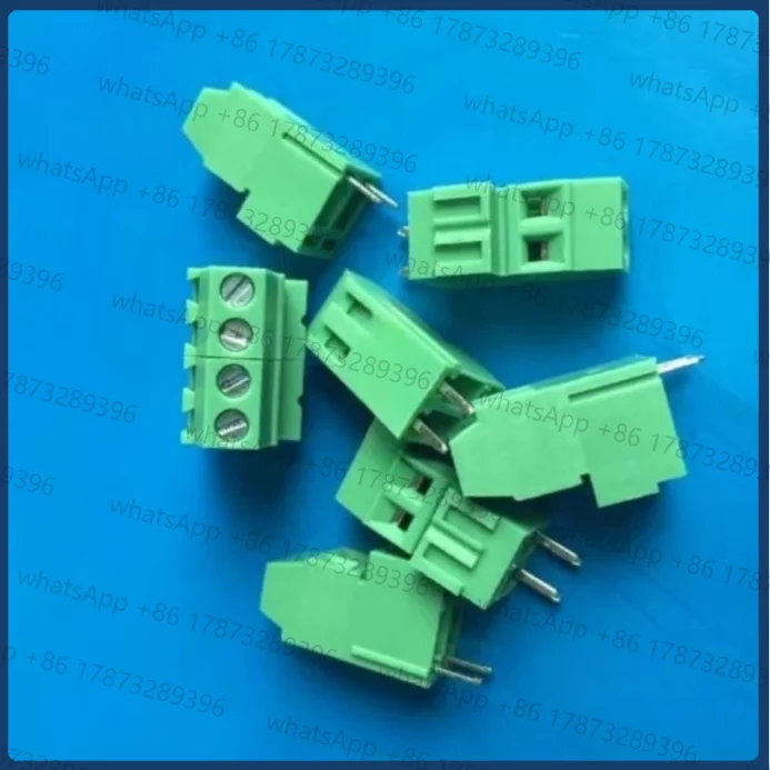 100pcs KF128H 3.5mm 3.81mm Screw type PCB Terminal Blocks 5.00mm 5.08mm 2P 3P High Combinable Brass