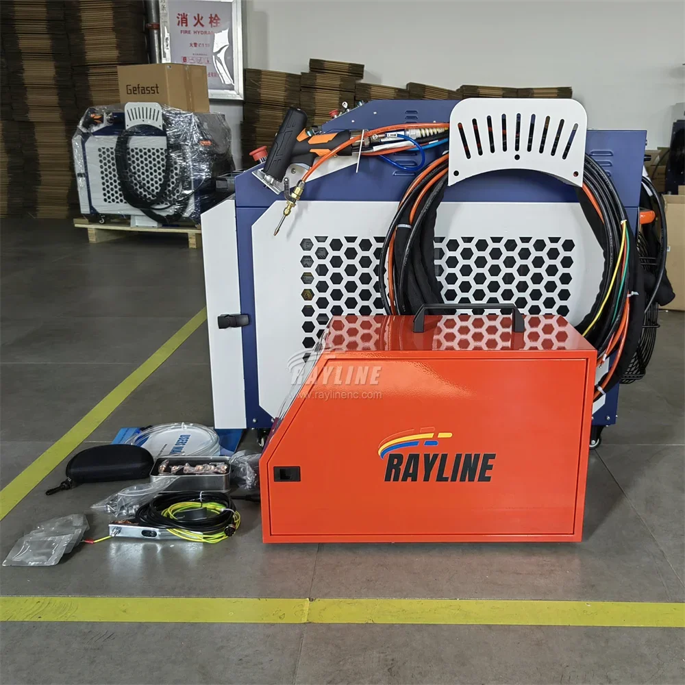 Máy hàn laser sợi thép không gỉ khuôn sửa chữa máy hàn laser chữ cái kênh tự động CNC hàn laser sợi