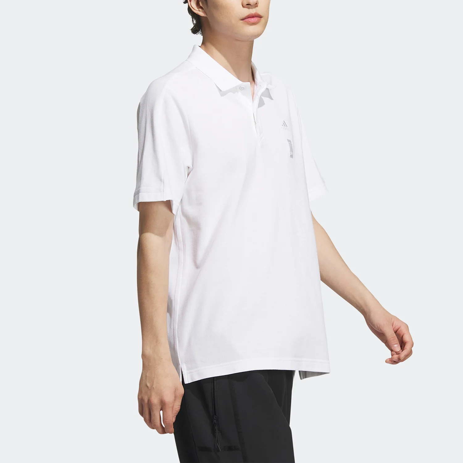 أديداس حقيقية الصيف جديد تنفس المرأة الرياضة تي شيرت IA8108 #2