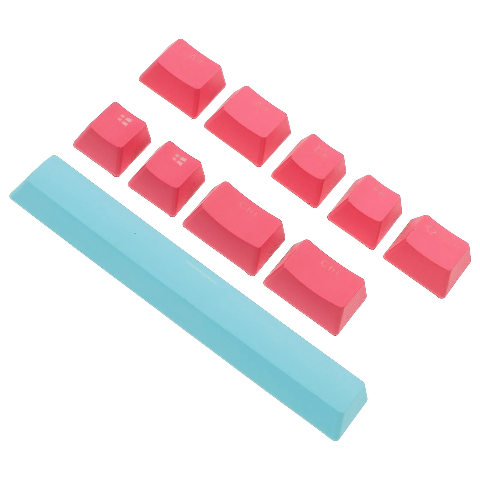 

8Pcs Mechanical Keyboard Keycaps Double Colors Translucent Replacement for Pc Gaming Keyboard DIY Decorative Keycaps