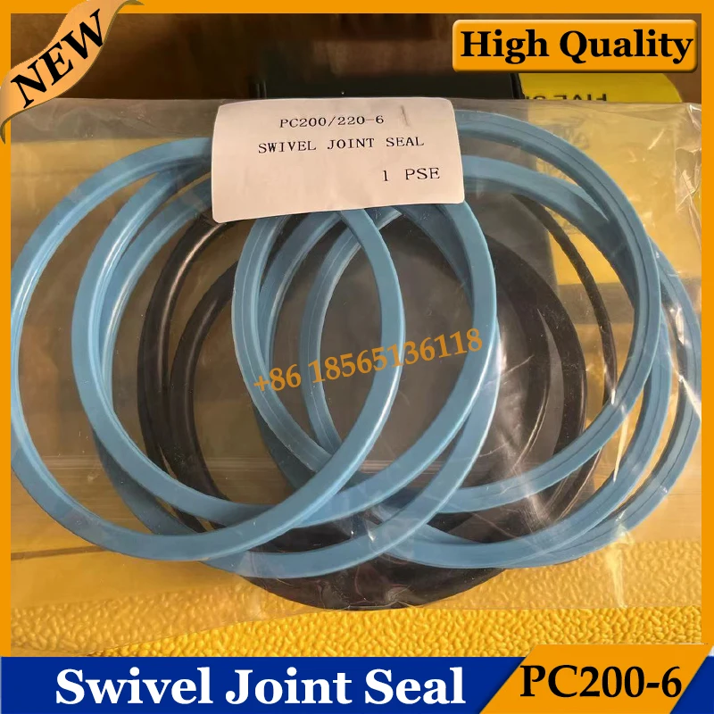 

High Quality PC200-6 PC220-6 Center Joint Seal Kit For PC200/220-6 Excavator Swivel Joint Seal Kit