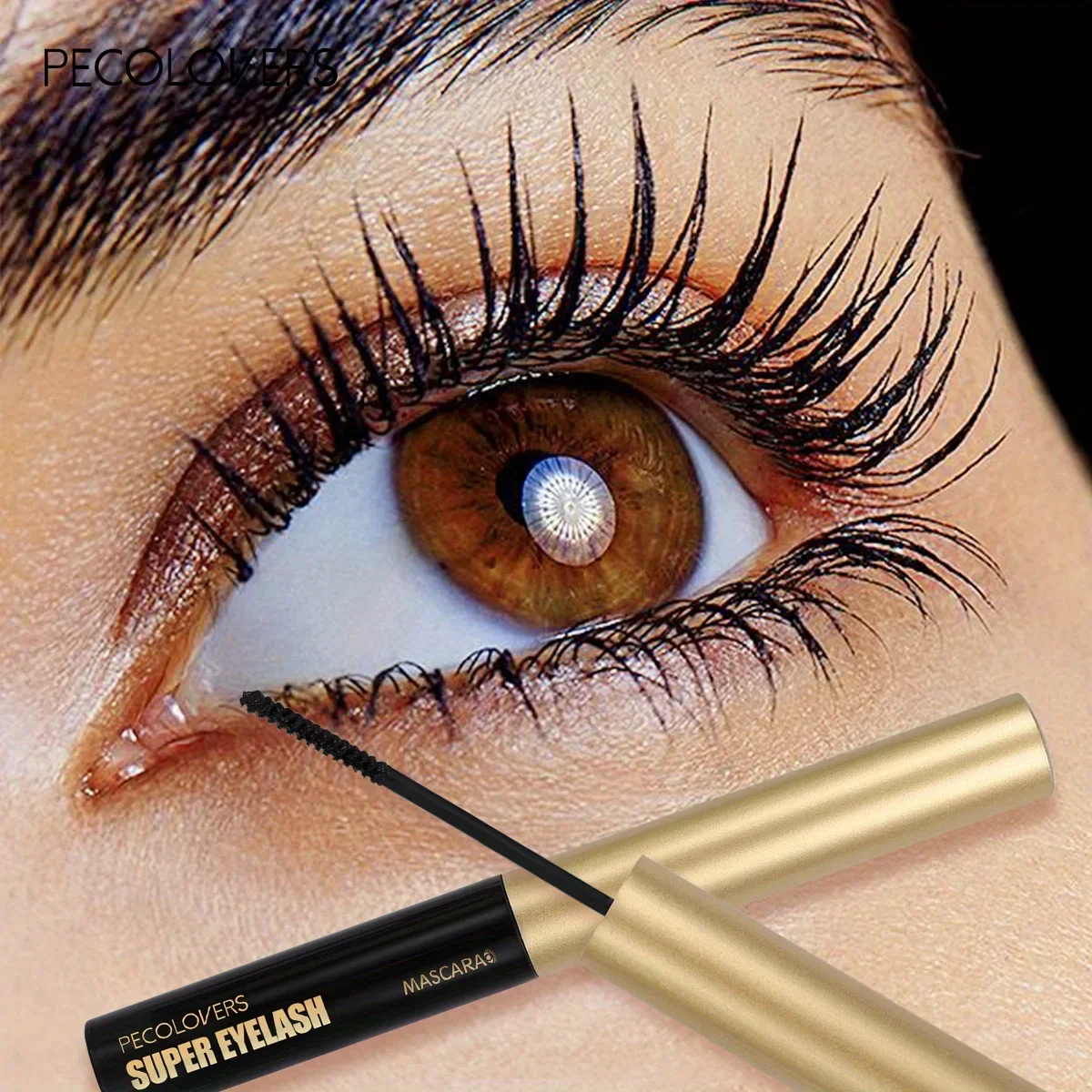 2PCS Fast Drying 3D Black Mascara Waterproof Lengthening Curling Long Lasting Eyelashes Make Up Beauty Eye Korean Cosmetic