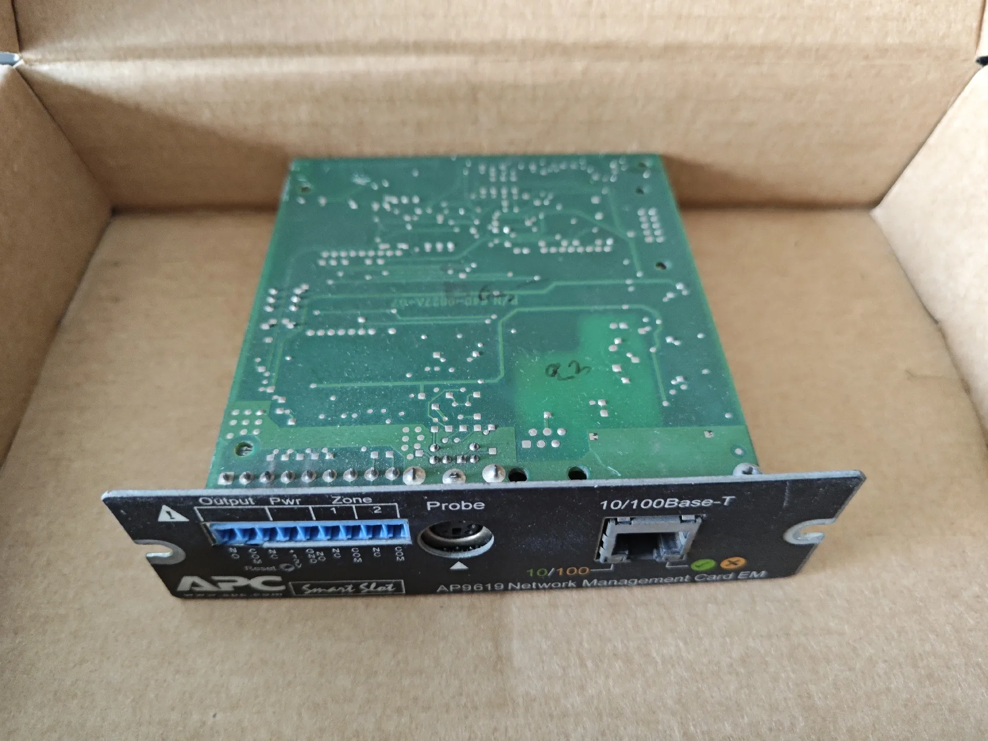 For APC UPS  AP9618 10/100 Network Management Card EM AP9619