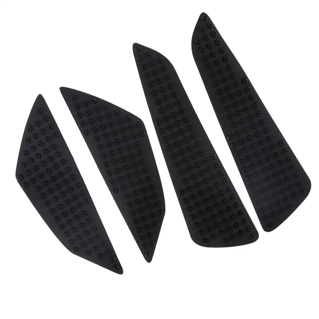 Tank Traction Pad Side Gas Knee Fuel Grip Decal for CBR600RR, Black