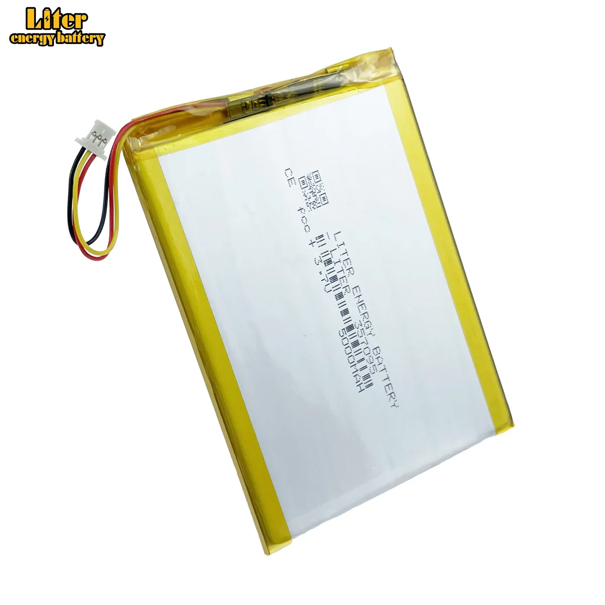 3-wires connector 357095 3.7V 5000mAh tablet battery For child Tablet prestigio multipad Rechargeable batteries