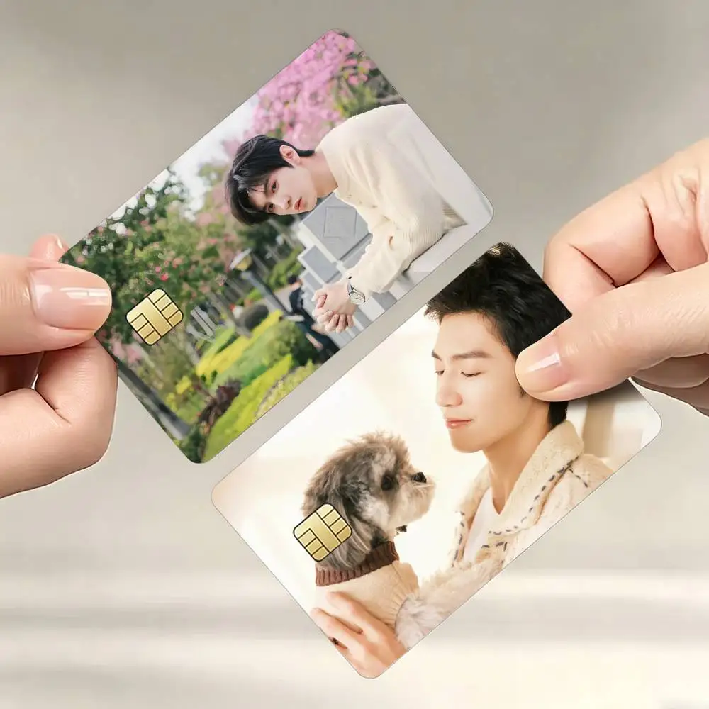 

Chen Zheyuan Duan Jiaxu Credit Card Skin Stickers For VISA Bank Bus Metro Access Card Protective Film Cover Sticker
